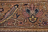 Feizy Hathaway 6122F Brown/Gold/Red Area Rug Detail Image