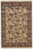 Feizy Benton 6327F Ivory/Orange/Gray Area Rug main image