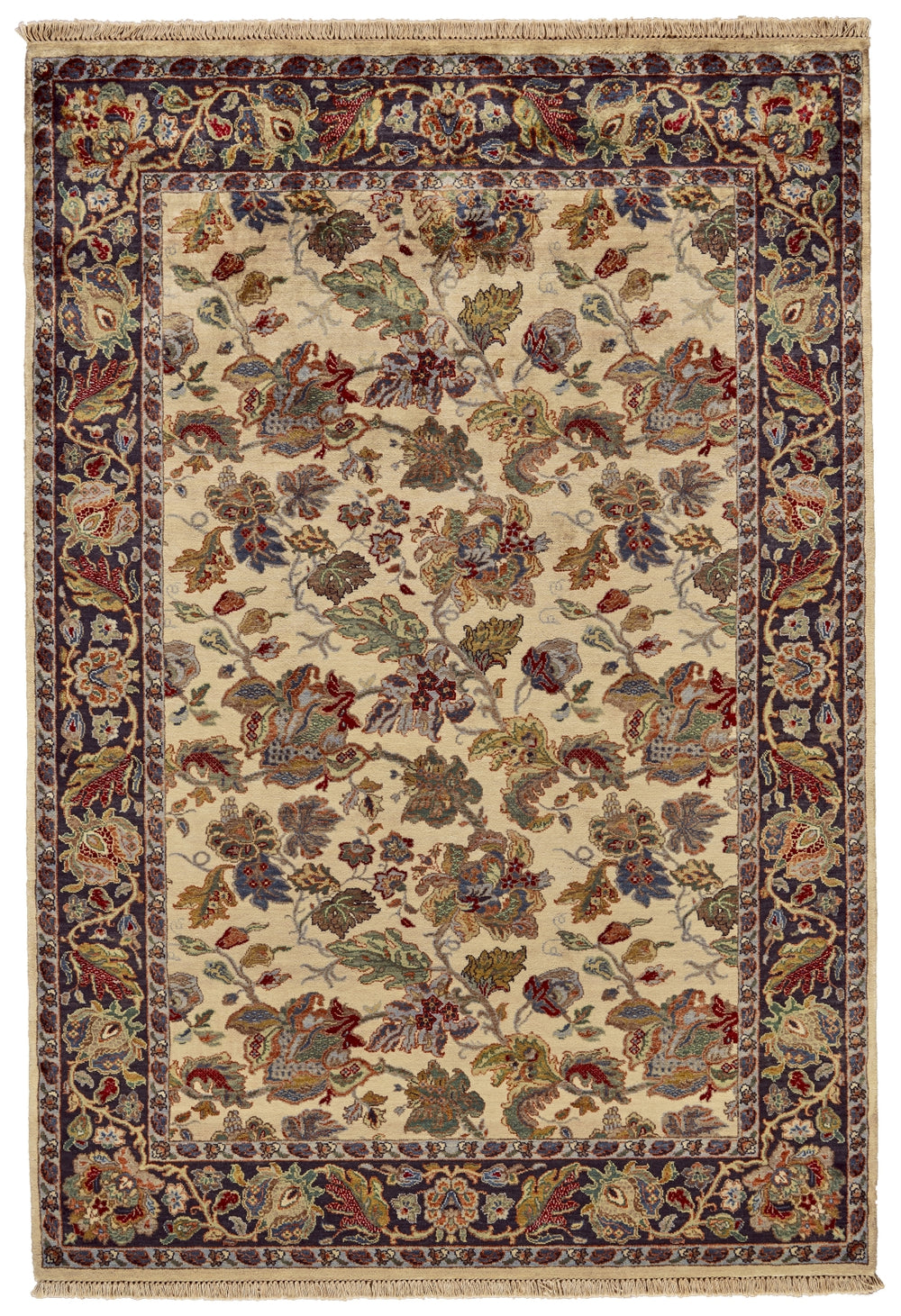 Feizy Benton 6327F Ivory/Orange/Gray Area Rug