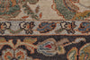 Feizy Benton 6327F Ivory/Orange/Gray Area Rug Detail Image
