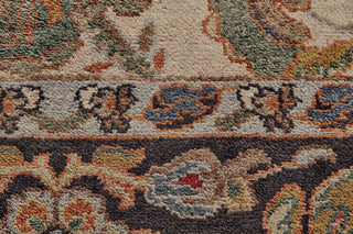 Feizy Benton 6327F Ivory/Orange/Gray Area Rug Detail Image