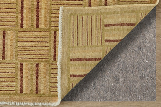 Feizy Wheaton 9632F Multi Area Rug Corner Image with Rug Pad