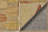 Feizy Wheaton 9633F Multi Area Rug Corner Image with Rug Pad