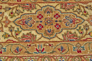 Feizy Sophia 6582F Red/Orange/Ivory Area Rug Detail Image