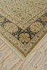 Feizy Sophia 6583F Gold/Black/Ivory Area Rug Corner Image
