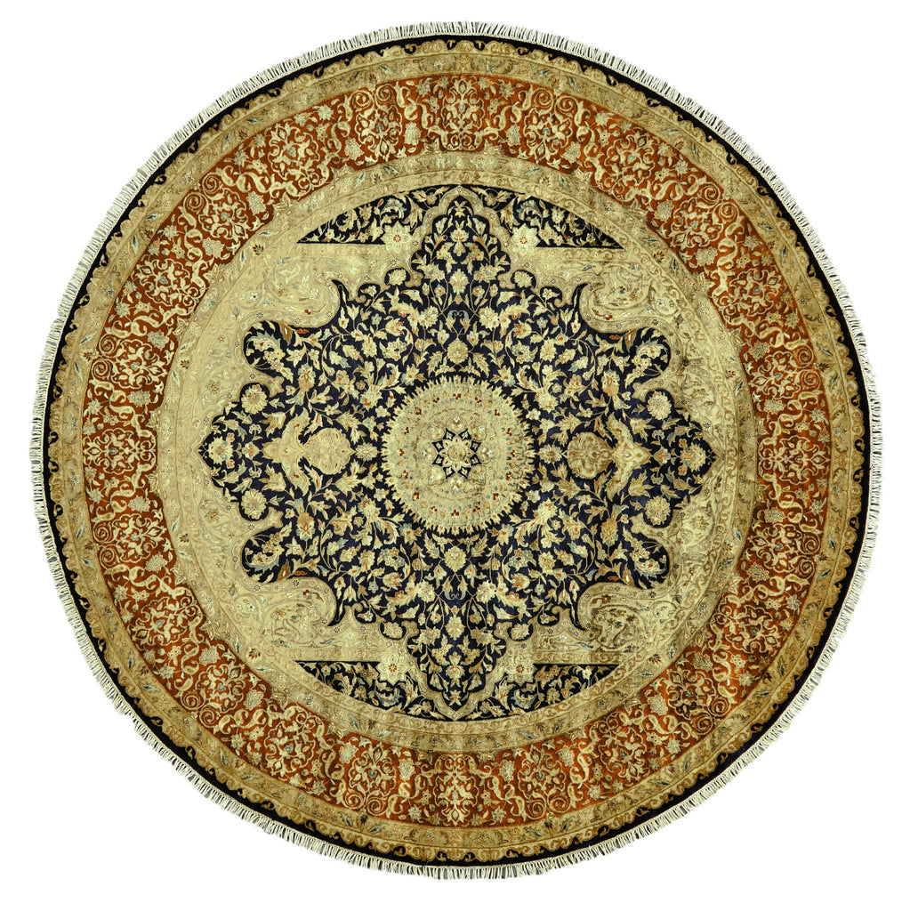 Feizy Sophia 6689F Black/Red/Gold Area Rug main image