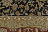 Feizy Sophia 6689F Black/Red/Gold Area Rug Detail Image