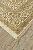 Feizy Sophia 6689F Gold/Ivory/Red Area Rug Corner Image