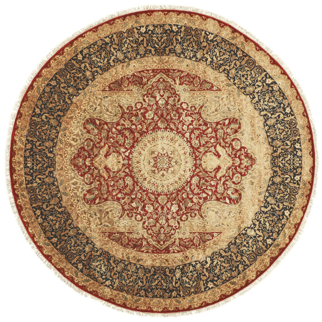 Feizy Sophia 6689F Tan/Red/Blue Area Rug main image