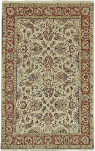 Feizy Faulkner 6000F Ivory/Tan/Red Area Rug main image