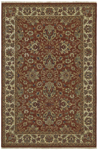 Feizy Faulkner 6002F Red/Tan/Taupe Area Rug main image