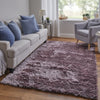 Feizy Indochine 4550F Purple/Pink Area Rug Lifestyle Image Feature