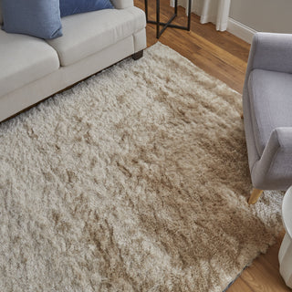 Feizy Indochine 4550F Brown/Tan Area Rug Lifestyle Image Feature