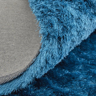 Feizy Indochine 4550F Blue Area Rug Detail Image