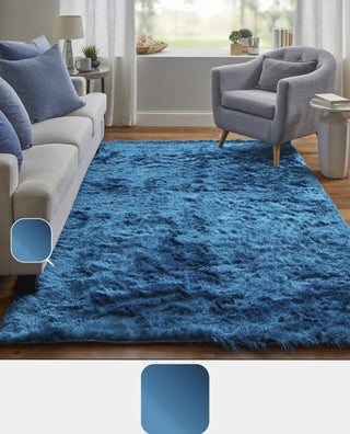 Feizy Indochine 4550F Blue Area Rug Perspective Image