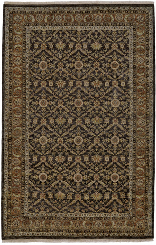 Feizy Bandu 6059F Brown/Red/Ivory Area Rug main image
