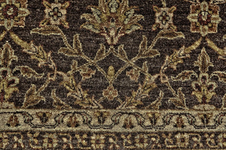 Feizy Bandu 6059F Brown/Red/Ivory Area Rug Detail Image