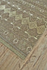 Feizy Anchala 6140F Green/Tan Area Rug Corner Image