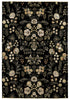 Feizy Mata Hari 9500F Black/White/Red Area Rug main image