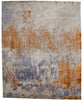 Havila Fine Rugs Hale R1044 Silver/Orange/Blue Area Rug main image