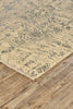 Feizy Doshi 6033L Gold/Tan Area Rug Corner Image