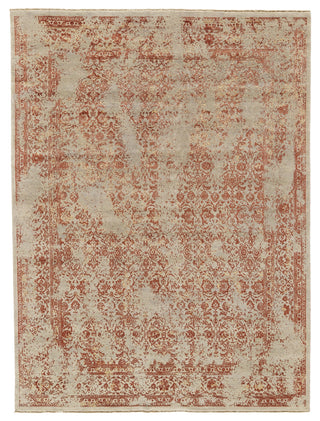 Feizy Doshi 6034L Red/Orange/Ivory Area Rug main image