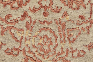 Feizy Doshi 6034L Red/Orange/Ivory Area Rug Detail Image