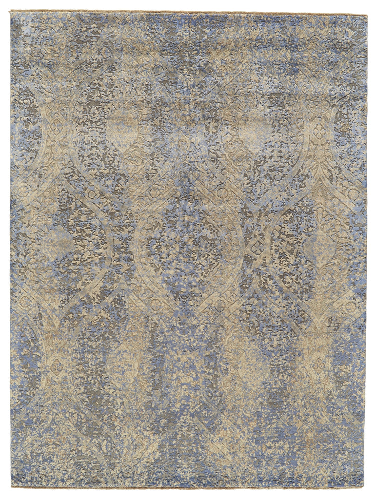 Feizy Doshi 6035L Yellow/Blue/Tan Area Rug main image