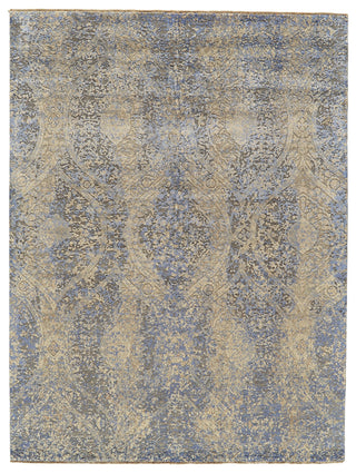 Feizy Doshi 6035L Yellow/Blue/Tan Area Rug main image