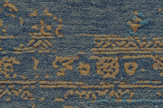 Feizy Doshi 6036L Blue/Tan Area Rug Detail Image