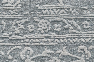 Feizy Doshi 6037L Blue/Ivory Area Rug Detail Image