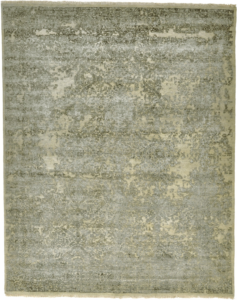 Feizy Doshi 6038L Gray/Ivory/Silver Area Rug main image