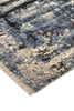 Feizy Doshi 6064L Silver/Blue/Brown Area Rug Corner Image