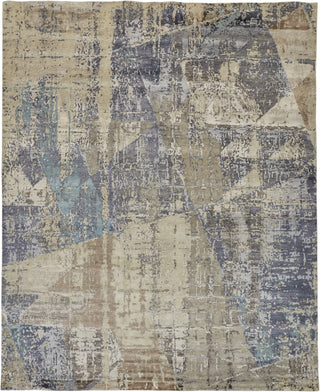 Havila Fine Rugs Adore R1016 Tan/Brown/Blue Area Rug main image