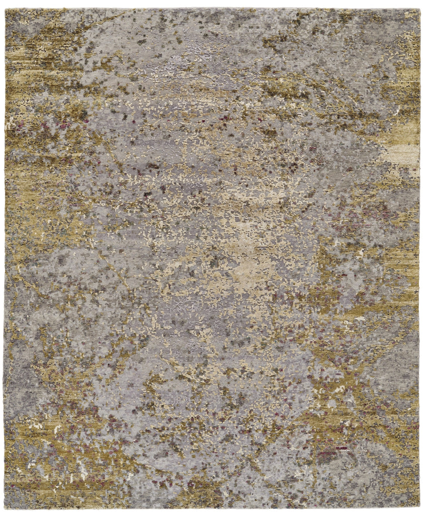 Havila Fine Rugs Adore R1026 Gold/Gray/Silver Area Rug main image