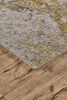 Havila Fine Rugs Adore R1026 Gold/Gray/Silver Area Rug Corner Image