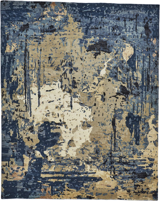 Feizy Lor 6005L Blue/Tan/Ivory Area Rug main image