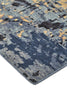 Feizy Lor 6005L Blue/Tan/Ivory Area Rug Corner Image