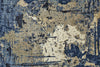 Feizy Lor 6005L Blue/Tan/Ivory Area Rug Pattern Image