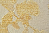 Feizy Escalante 6137F Gray/Gold Area Rug Detail Image