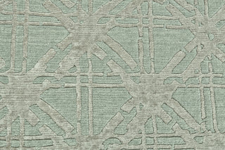 Feizy Bamboo Lattice 7054F Light Blue/Beige Area Rug Lifestyle Image Feature