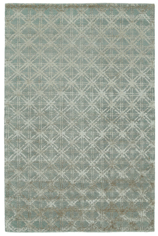 Feizy Bamboo Lattice 7054F Light Blue/Beige Area Rug Main Image