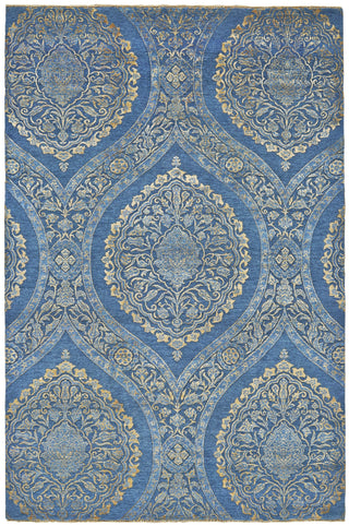 Feizy Amalfi 7075F Blue/Gold Area Rug main image
