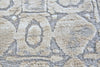 Feizy Khitan I 7239F Blue/Silver Area Rug Detail Image