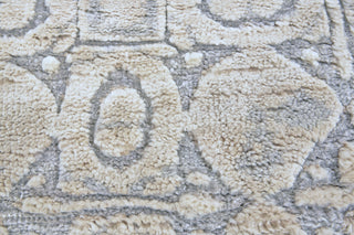 Feizy Khitan I 7239F Blue/Silver Area Rug Detail Image