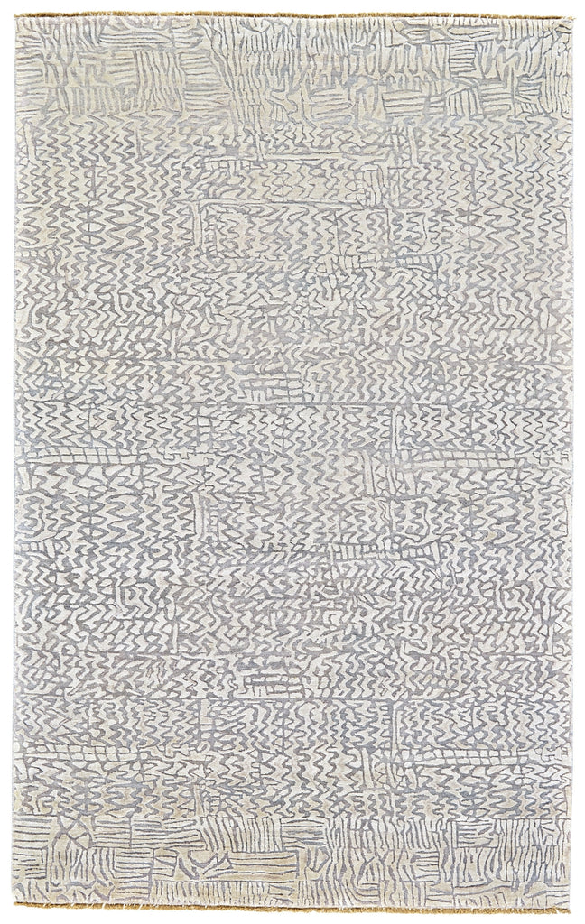 Feizy Khitan I 7255F Ivory/Gray Area Rug main image