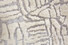 Feizy Khitan I 7255F Ivory/Gray Area Rug Detail Image