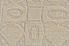 Feizy Khitan II 7239F Tan/Taupe/Ivory Area Rug Detail Image