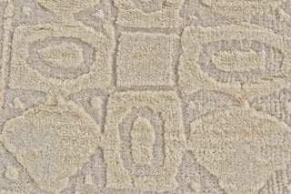Feizy Khitan II 7239F Tan/Taupe/Ivory Area Rug Detail Image