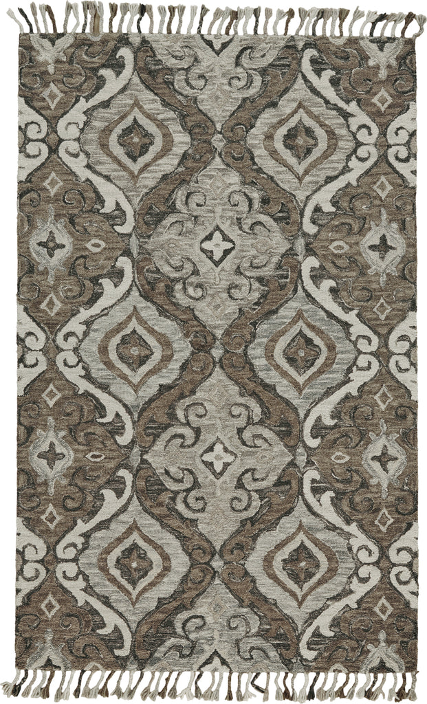 Feizy Abelia 8676F Gray Area Rug